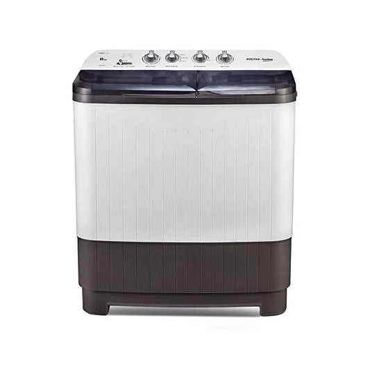 Voltas Beko 8 kg Semi-Automatic Top Loading Washing Machine (WTT80DGRT, Gray) 2020