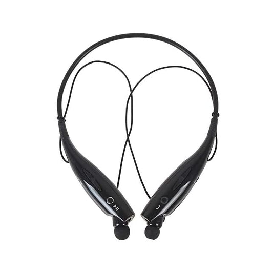 Drumstone Hbs-730 Neckband Bluetooth Headphones Wireless Sport Stereo Headsets Hands-Free Earphones with Inbuilt Mic for All Smartphones & Tablets with 3 Year Warranty