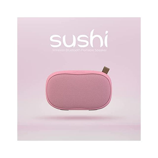 Corseca Sushi 10 Watt Wireless Bluetooth Portable Speaker (Pink)