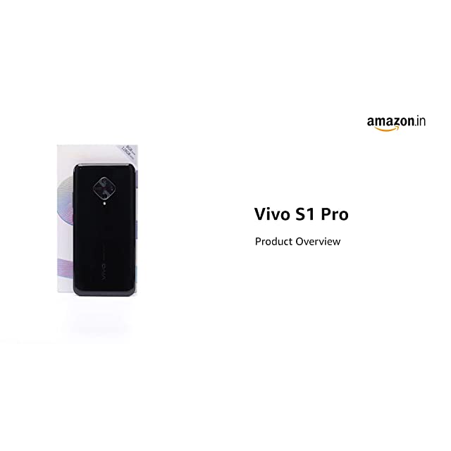 Vivo S1 Pro (Mystic Black, 8GB RAM, 128GB Storage)