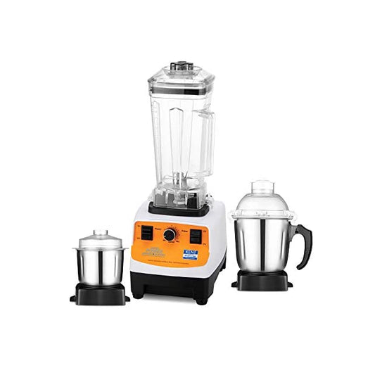 KENT 16083 Super Power Grinder & Blender 1200W| High-Speed Operation | BPA-Free and Stainless Steel Lockable Jars | Pulse Function & Speed Control