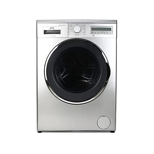 Godrej 8 kg Fully-Automatic Front Loading Washing Machine (WF EON 8014 PASC SV, Silver, Allergy Protect program)