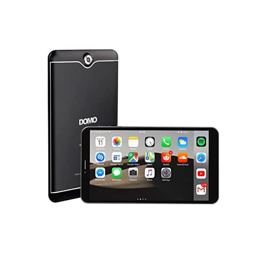 DOMO Slate S7 Tablet 4G LTE Calling Tablet 7 inch Display 1GB RAM + 8GB Storage with GPS, Bluetooth, QuadCore CPU, Dual SIM -Black