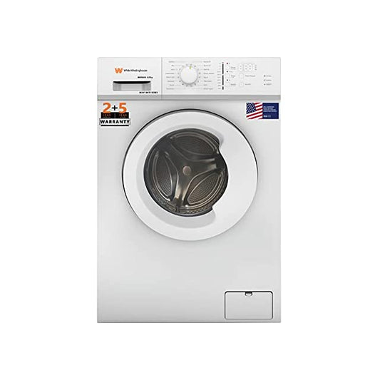 White Westinghouse (Trademark by Electrolux) 8.5kg Ultra Smart Dry Fully-Automatic Front Load with In-Built Heater Washing Machine, large (HDF8500)
