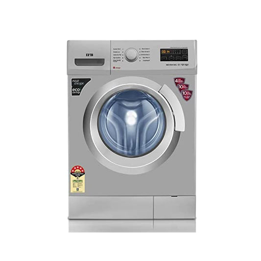 IFB 6 Kg 5 Star Fully-Automatic Front Loading Washing Machine with Power Steam (NEO DIVA SXS 6010, Silver, 4 Year Warranty, 3D Wash Technology, Steam Wash)