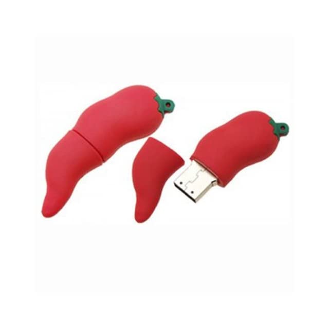 Microware 16GB Hot Chilli Shape Designer Fancy Pendrive (Red)