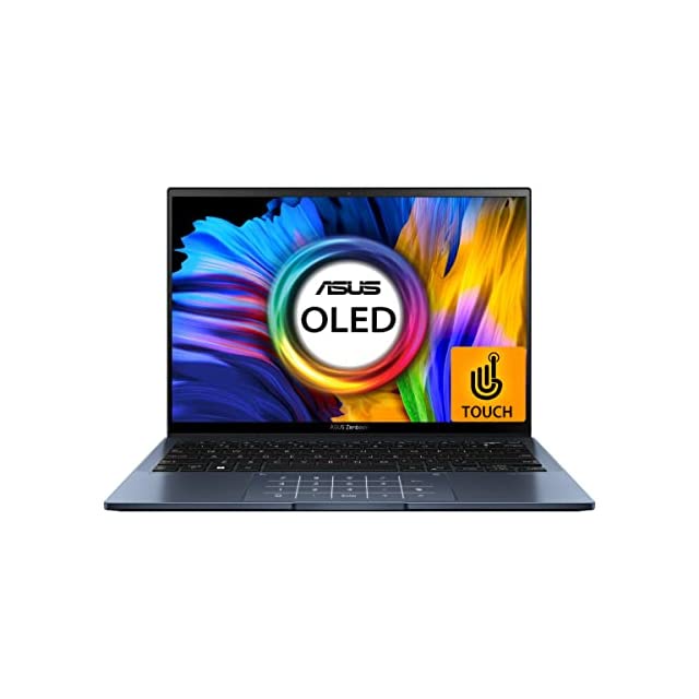 ASUS Zenbook S 13 (2022), 13.3" (33.78 cm) 2.8K OLED 16:10 Touch, AMD Ryzen 5 6600U, Integrated Graphics, Thin and Light Laptop (16GB/512GB SSD/Windows 11/Office 2021/Blue/1.10 kg), UM5302TA-LX501WS