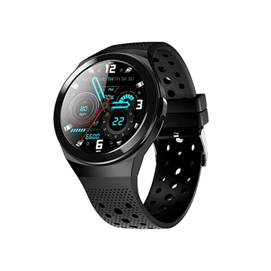 Crossbeats Orbit Sport BT Calling Smart watch, in-App GPS, AI Voice assistant, IPS HD Display & Metal body, Heart rate & SpO2 Monitoring, Multi sports modes 100+ smartwatch faces, Notifications alerts