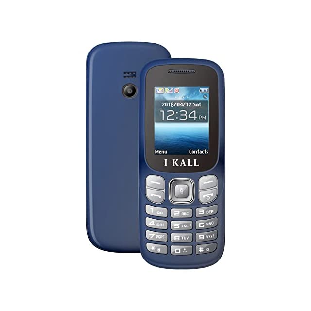 I KALL K16 Keypad Mobile (Blue)