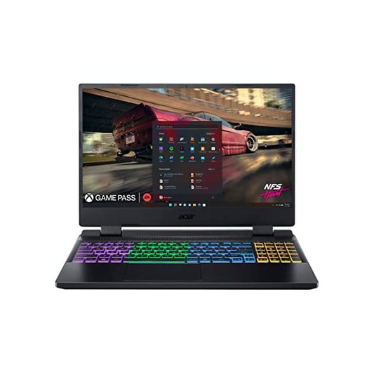 Acer Nitro 5 Gaming Laptop/ 12th Gen Intel Core i5-12500H Processor 12 core/ 15.6"(39.6cms) FHD 144Hz Display (8GB/512GB SSD/RTX 3050 Graphics/Windows 11 Home/RGB), AN515-58 + Xbox Game Pass Ultimate