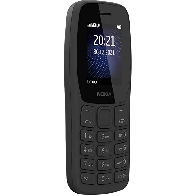 Nokia 105 SS  (Charcoal)