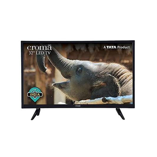 Croma 80 cm (32 Inches) HD Ready LED TV CREL7369 (Black)