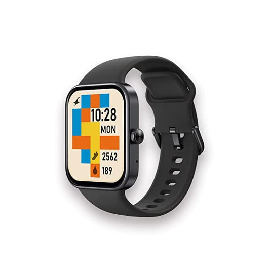 Fastrack Reflex Unisex Smartwatch,1.69" Display, SpO2, Women Health Monitor, 10+ Sports Mode, 5 ATM Water Resistance
