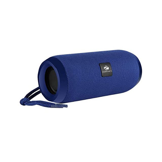 Zebronics Zeb-Action Portable BT Speaker with TWS Function, USB,mSD, AUX, FM, Mic & Fabric Finish(Blue)