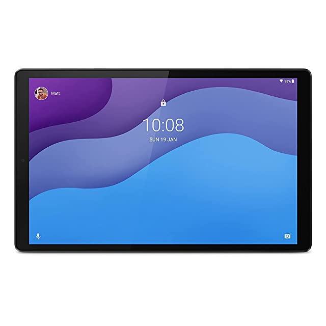 Lenovo Tab M10 HD 2nd Gen (10.1 inch, 2 GB, 32 GB, Wi-Fi+4G LTE), Platinum Grey with Metallic Body and Octa Core Processor