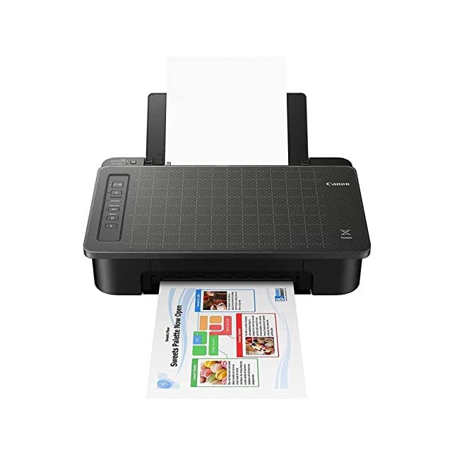Canon Pixma TS307 Single Function Wireless Inkjet Colour Printer (Black), Standard