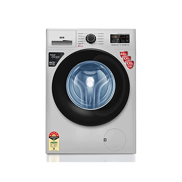 IFB 6.5 Kg 5 Star Fully Automatic Front Load Washing Machine with Power Steam (SENORITA SXS 6510, Silver, In-Built Heater, 1000 RPM)