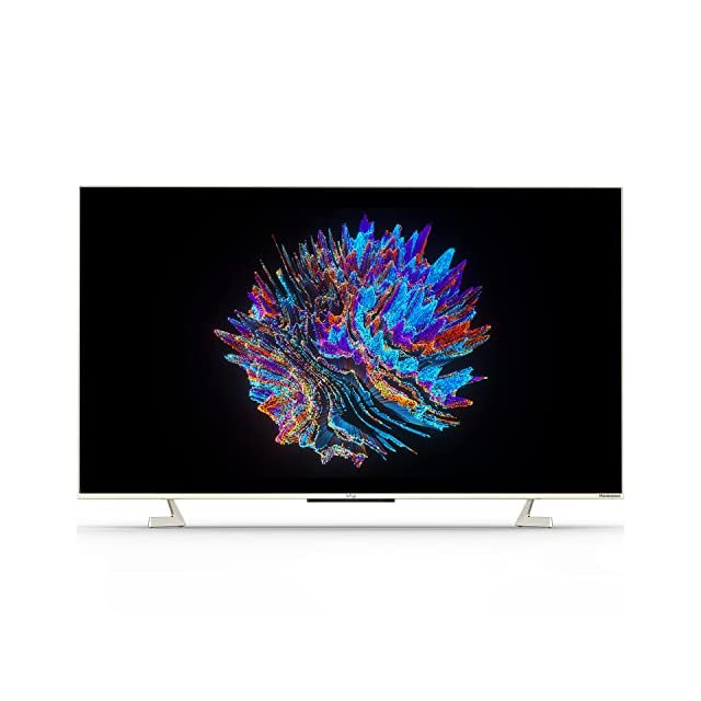 Vu 189 cm (75 inches) The Masterpiece Glo Series 4K Ultra HD Smart Android QLED TV 75QMP (Armani Gold) (2022 Model) | Built in 4.1 Speaker
