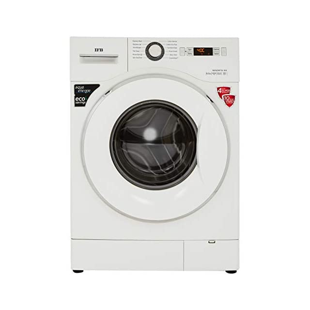 IFB 6.5 kg Fully-Automatic Front Loading Washing Machine (Senorita WX, White, Inbuilt Heater, Aqua Energie water softener)