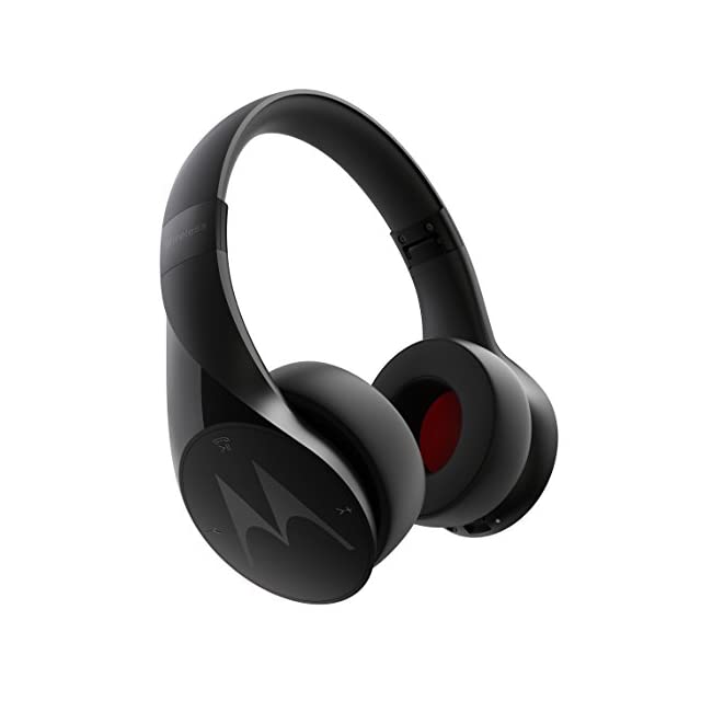 Motorola Pulse Escape Wireless Bluetooth Over The Ear Headphone with Mic (Black)