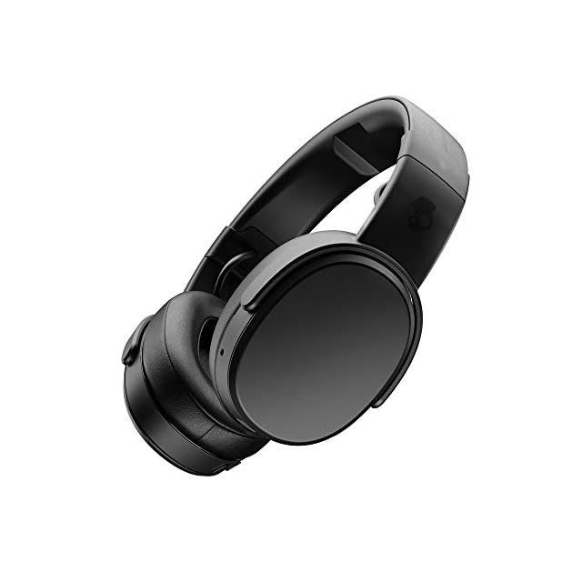 Skullcandy Crusher Wireless Bluetooth Over The Ear Headphone with Mic (Black)