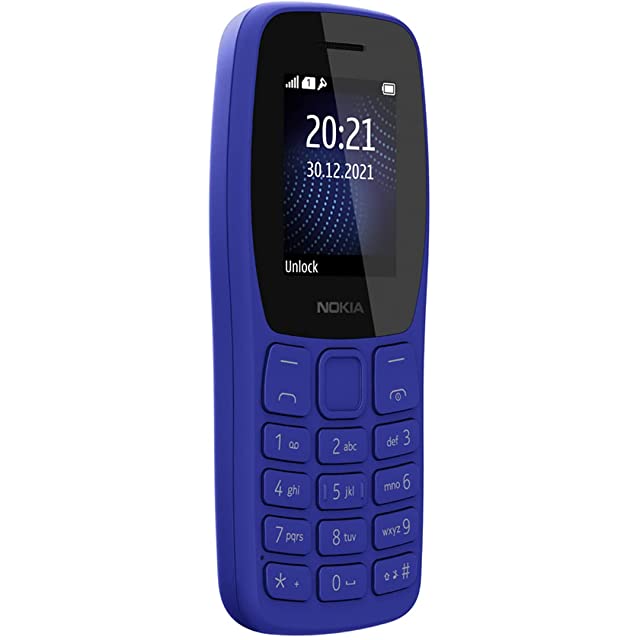 Nokia 105 SS  (Blue)