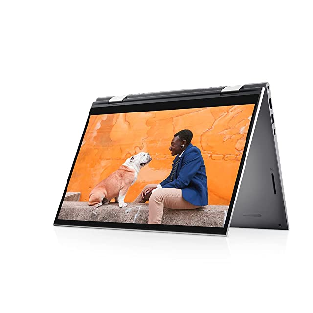 Dell New Inspiron 5410 2In1 Laptop Intel I3-1125G4, 8Gb, 256Gb Ssd, Windows 11 + Mso'21, 14 Inches (35.56 Cms) Touch Fhd 60Hz Display, Platinum Silver Color, Fpr + Backlit Kb (D560725Win9Se), 1.5Kgs