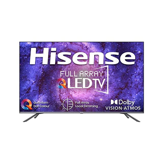 Hisense 139 cm (55 inches) 4K Ultra HD Smart Certified Android QLED TV 55U6G (Metal Gray)