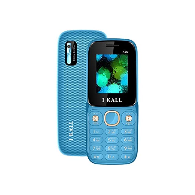 I KALL K26 Keypad Mobile (1.8 Inch, 1000 mAh) (Blue)
