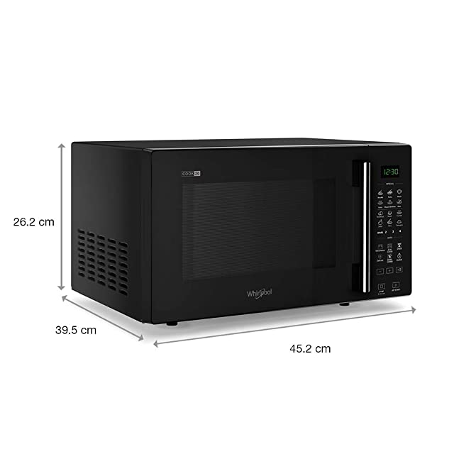 Whirlpool 20 L Convection Microwave Oven (MAGICOOK PRO 22CE BLACK, WHL7JBlack)