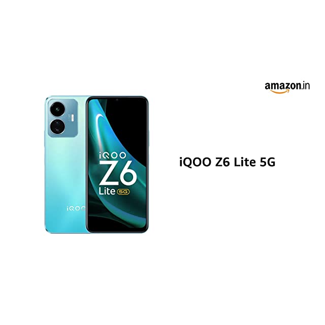 iQOO Z6 Lite 5G (Stellar Green, 6GB RAM, 128GB Storage) | World's First Snapdragon 4 Gen 1 | Best in-Segment 120Hz Refresh Rate | 5000mAh Battery | Travel Adapter to be Purchased Separately