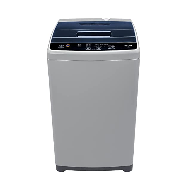 Haier HWM70-AE 7Kg Top Loading Washing Machine (Moonlight Grey, Quick Wash)