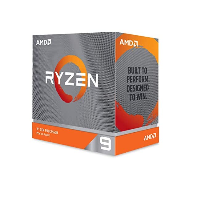 AMD 3000 Series Ryzen 9 3900XT Desktop Processor 12 cores 24 Threads 70MB Cache 3.8GHz Upto 4.7GHz AM4 Socket 400 & 500 Series Chipset (100-100000277WOF)
