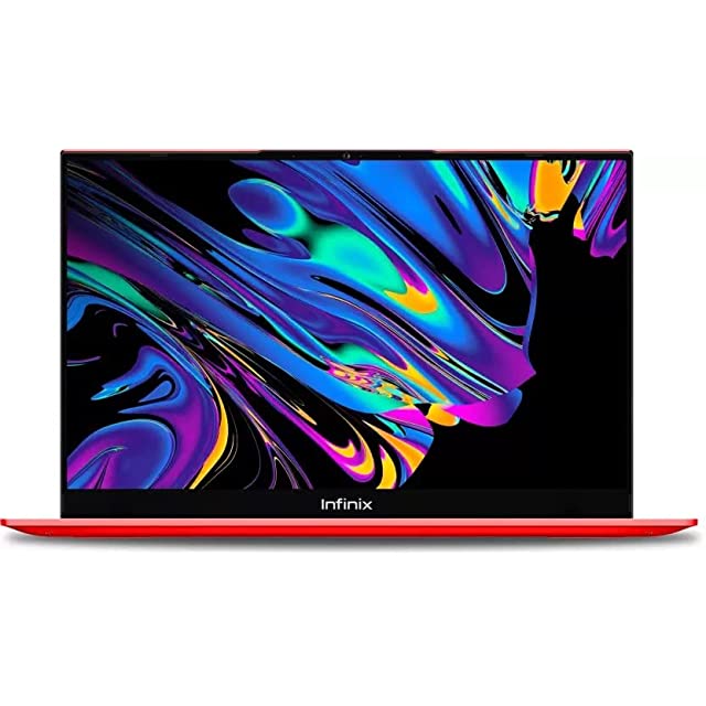 Infinix INBook X1 Core i5 10th Gen - (8 GB/512 GB SSD/Windows 11 Home) XL11 Thin and Light Laptop (14 inch, Noble Red, 1.48 kg)