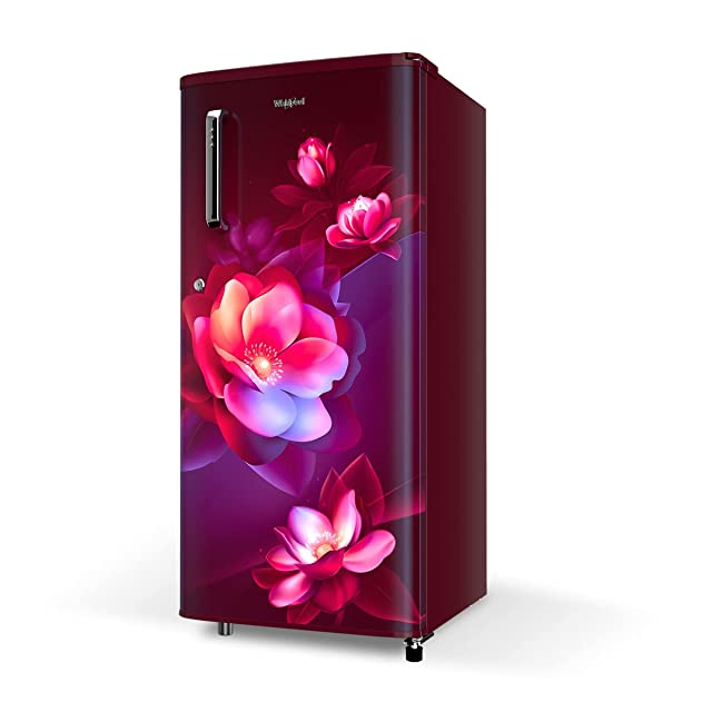 Whirlpool 190 L 2 Star Direct-Cool Single Door Refrigerator (WDE 205 CLS PLUS 2S WINE BLOOM)