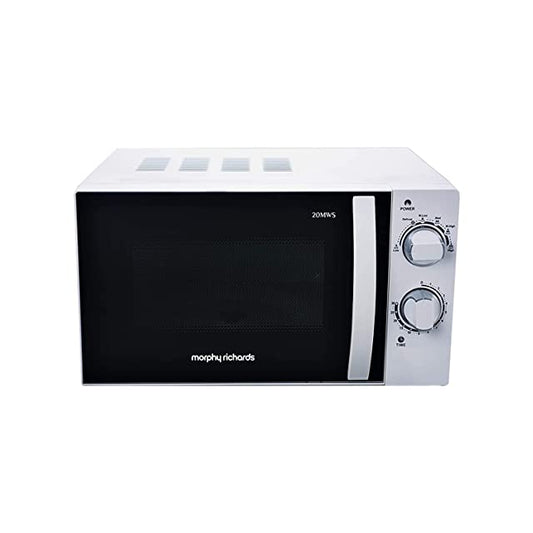 Morphy Richards 20 Litres Solo Microwave Oven with Large Turntable (20MWS, White)