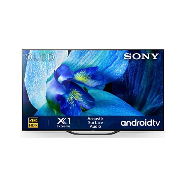 Sony Bravia 138 cm (55 inches) 4K Ultra HD Certified Android Smart OLED TV KD-55A8G (Black) (2019 Model)