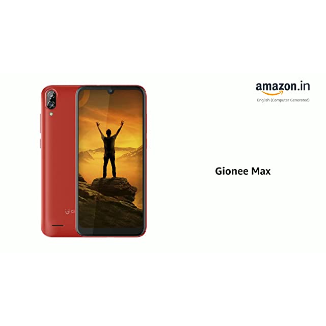 Gionee Max (2 GB RAM, 32GB ROM) Red