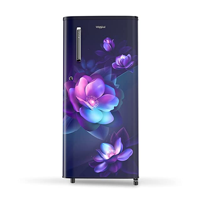 Whirlpool 190 L 2 Star Direct-Cool Single Door Refrigerator (WDE 205 CLS PLUS 2S SAPPHIRE BLOOM), Blue