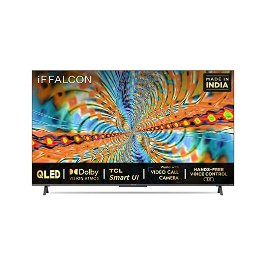 iFFALCON 164 cm (65 inches) 4K Ultra HD Certified Android Smart QLED TV 65H72 (Black)