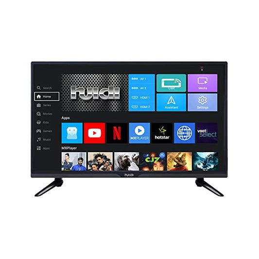 Huidi 80 cm (32 Inches) HD Ready Smart LED TV HD32D1M18 (Black) (2021 Model)