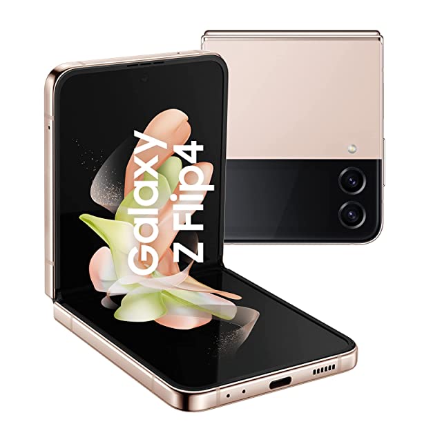 Samsung Galaxy Z Flip4 5G (Pink Gold, 8GB RAM, 128GB Storage) with No Cost EMI/Additional Exchange Offers