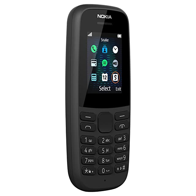 Nokia 105 SS 2021  (Black)