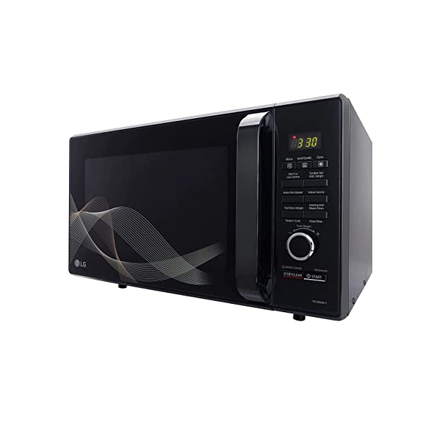 LG 28 L Convection Microwave Oven (MC2886BHT, BLACK, Diet Fry, With Starter Kit)