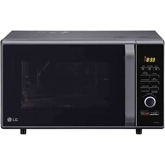 LG 28 L Charcoal Convection Microwave Oven (MJ2886BFUM, Black)