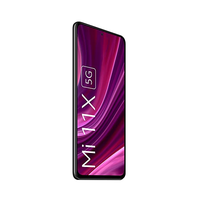 Mi 11X 5G (Cosmic Black 8GB RAM 128GB ROM) | SD 870 | DisplayMate A+ rated E4 AMOLED | Extra offers on exchange | Upto 18 Months No Cost EMI
