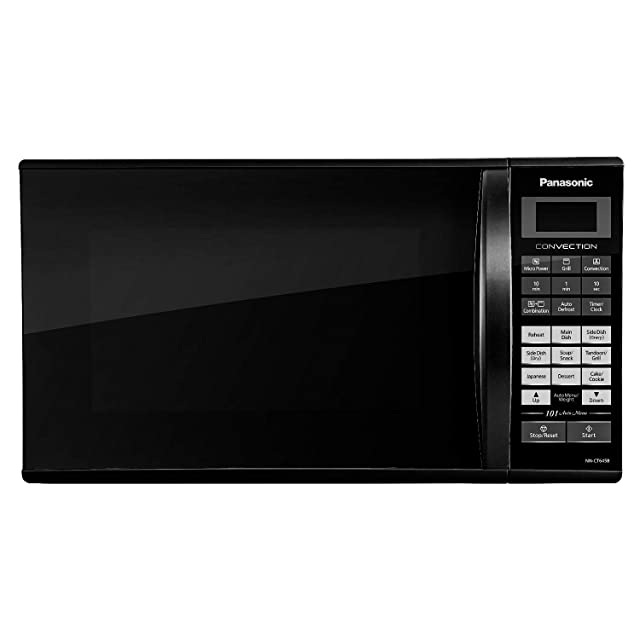 Panasonic 27L Convection Microwave Oven(NN-CT645BFDG,Black, Magic Grill)
