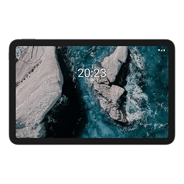 Nokia T20 Tab with 10.36 Inch 2K Screen, Low Blue Light, Wi-Fi, 8200mAh Battery, Android 11 with 2 Years of OS Upgrades & 3 Years of Security Updates, 4GB RAM, 64GB Storage | Deep Ocean Blue
