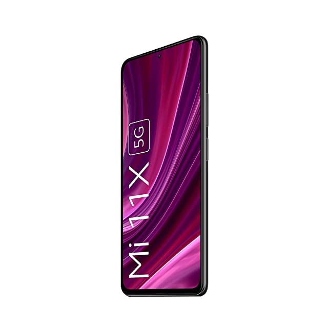 Mi 11X 5G (Cosmic Black 8GB RAM 128GB ROM) | SD 870 | DisplayMate A+ rated E4 AMOLED | Extra offers on exchange | Upto 18 Months No Cost EMI