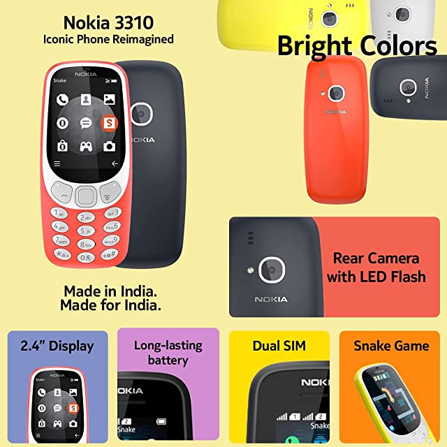Nokia 3310 DS 2020  (Dark Blue)
